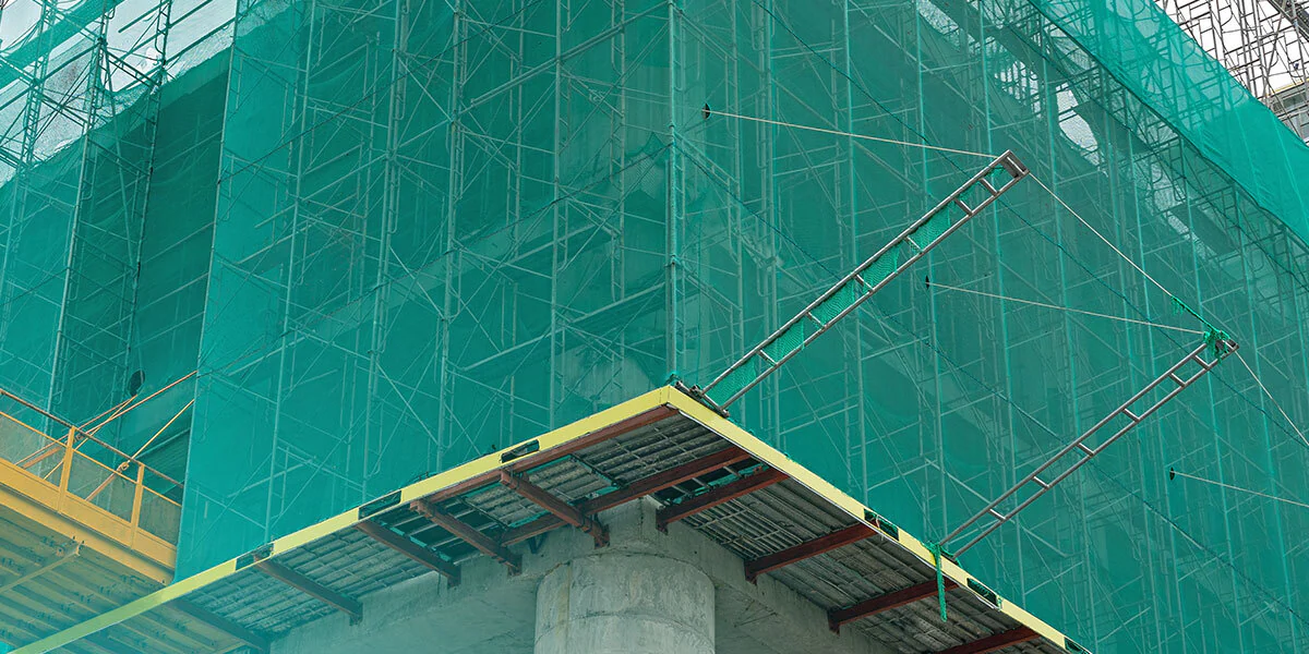 Construction safety nets icon