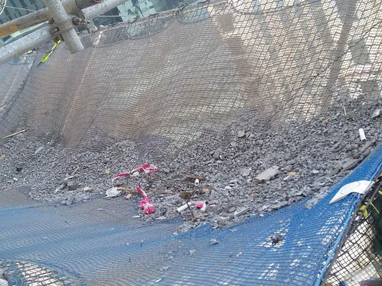 Construction safety net installation in Hyderabad