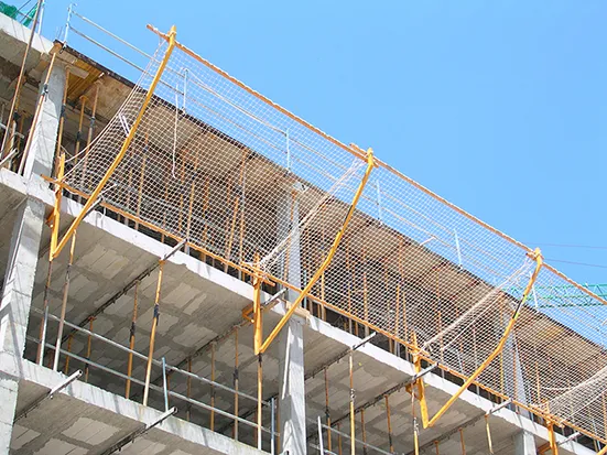 Building construction safety net system