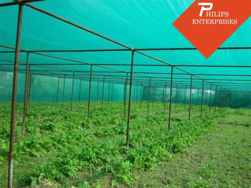 Shade net installation for residential and commercial spaces in Hyderabad